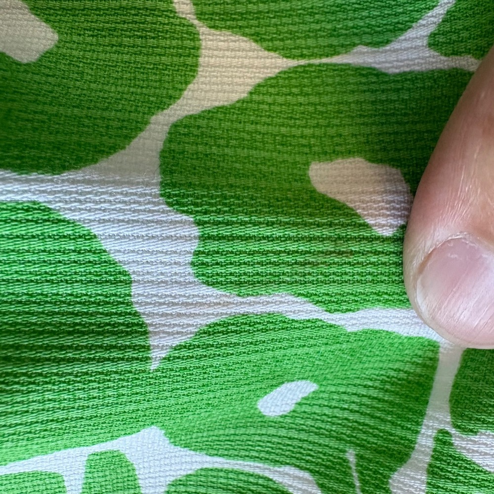 Lilly Pulitzer Girls Pink Green Pineapple Print Shift Dress Lace Trim Size 7 - Picture 4 of 6